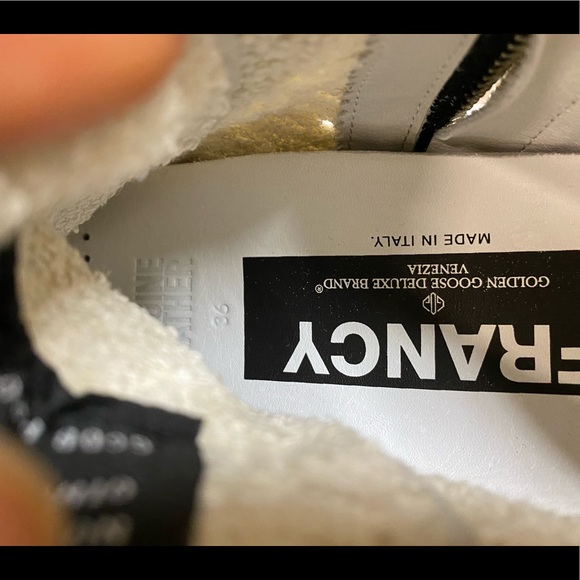 NIB Golden Goose Zebra Glitter & Black Star, 36 - Picture 10 of 14